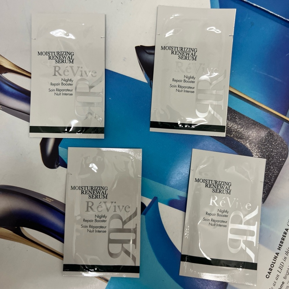 4x ReVive Nightly Repair Booster Renewal Serum = total 8 ml new
